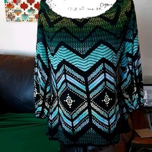 Style&Co boho blouse